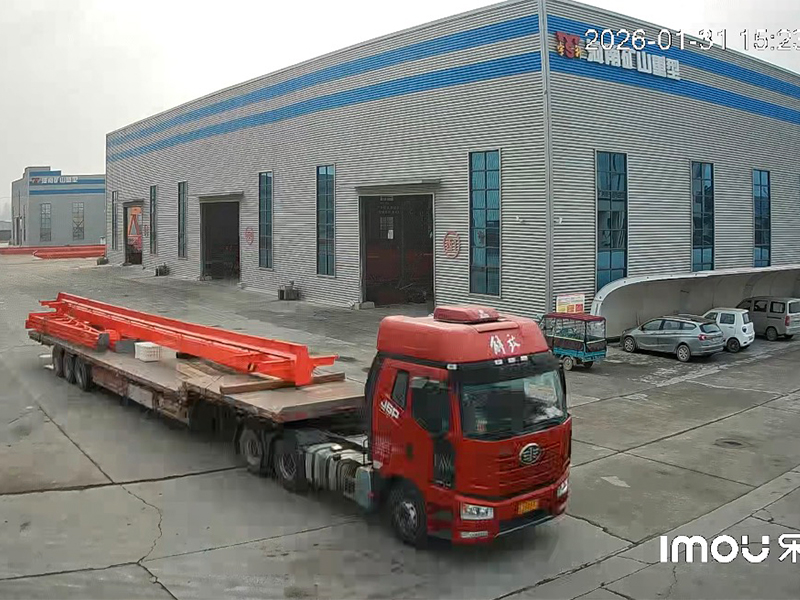 電動葫蘆門式起重機 MHxh3t-17m 制作完成  裝車發(fā)貨